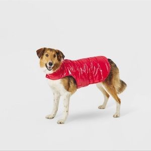 Wondershop™ XL Dog and Cat Puffer - Red